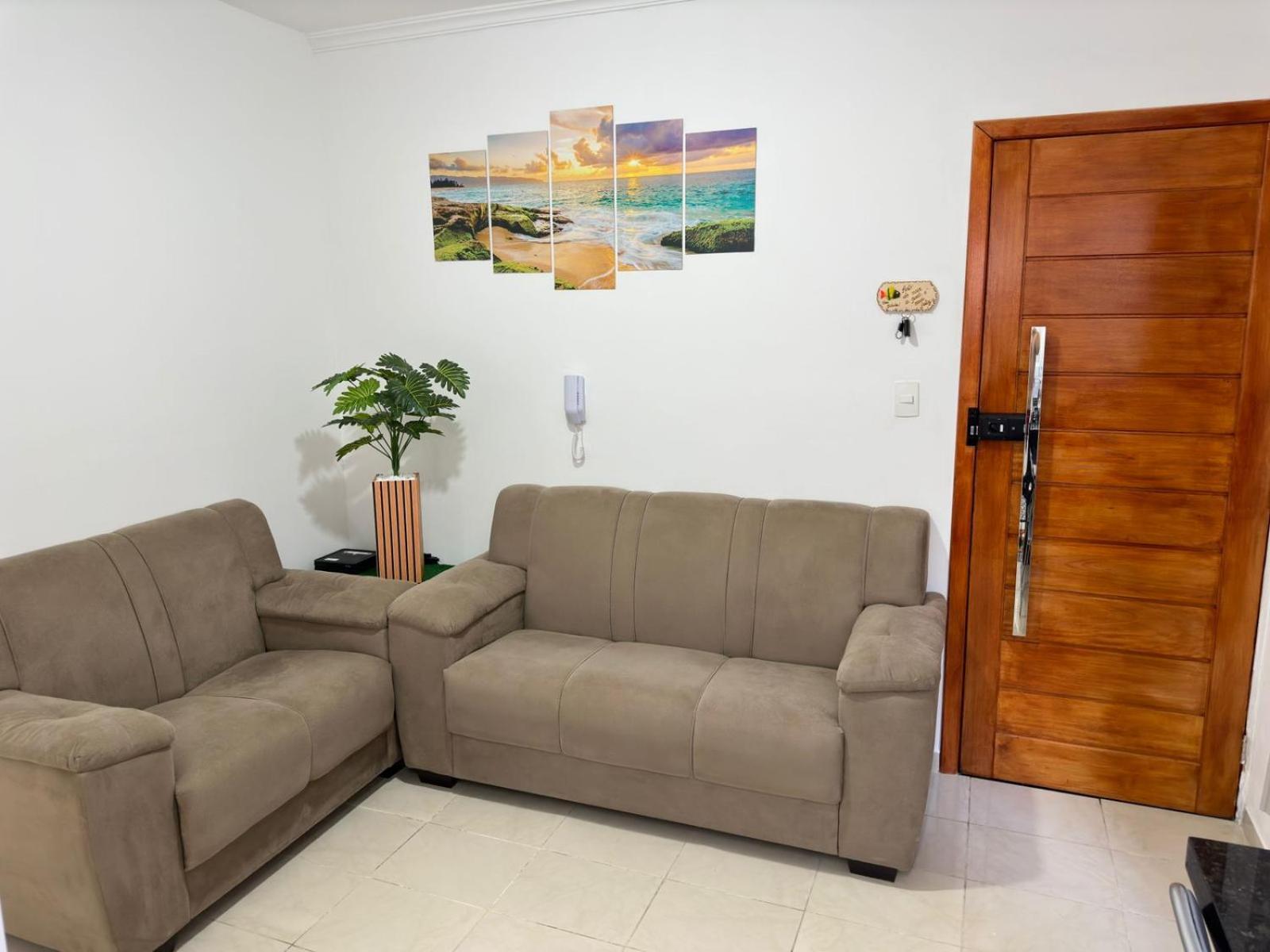 Apartamento Frente Ao Mar Com Varanda E Piscina Praia Grande  Ngoại thất bức ảnh